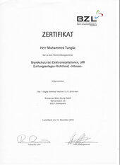 Brandschutz bei Elektroinstallationen, LAR (Leitungsanlagen-Richtlinie)